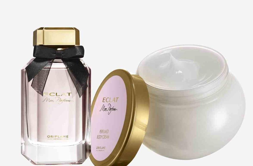 کرم بدن عطری اکلت مون پرفیوم اوریفلیم 42523