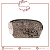 کیف لوازم آرایش مدل اکلیلی ویکتوریا سکرت صورتی چرک