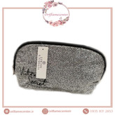 کیف لوازم آرایش مدل اکلیلی ویکتوریا سکرت نقره ای