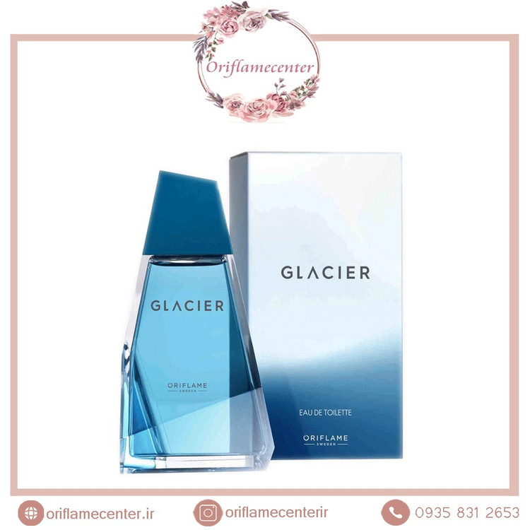 ادوتویلت مردانه گلشیر طرح جدید Oriflame Glacier