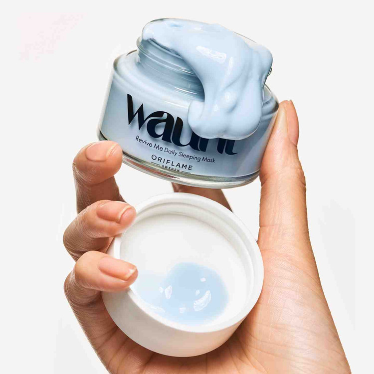 ماسک نرم کننده در طول خواب حاوی آنزیم های انار Waunt