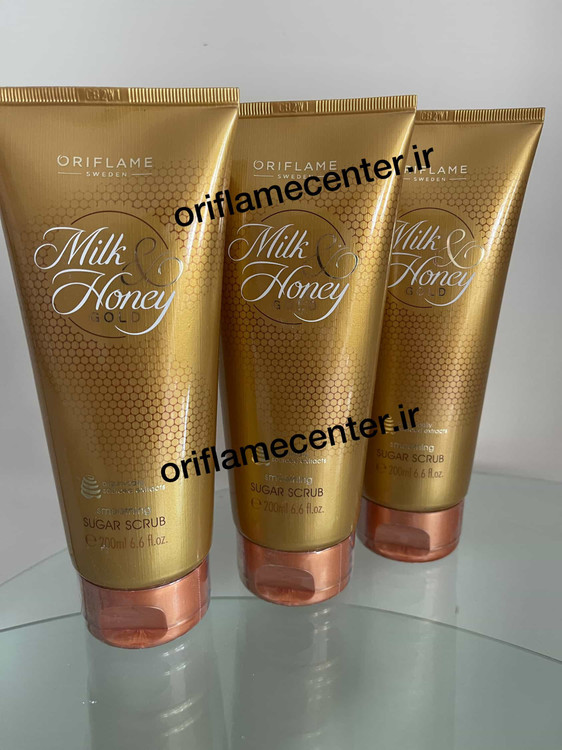 اسکراب لایه بردار بدن شکری شیروعسل