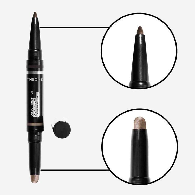 سایه ومداد چشم رنگی زیبا آنلیمیتید دوان 43348 شامپاینی