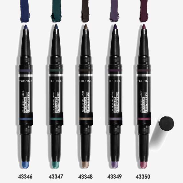 سایه ومداد چشم رنگی زیبا آنلیمیتید دوان 43348 شامپاینی