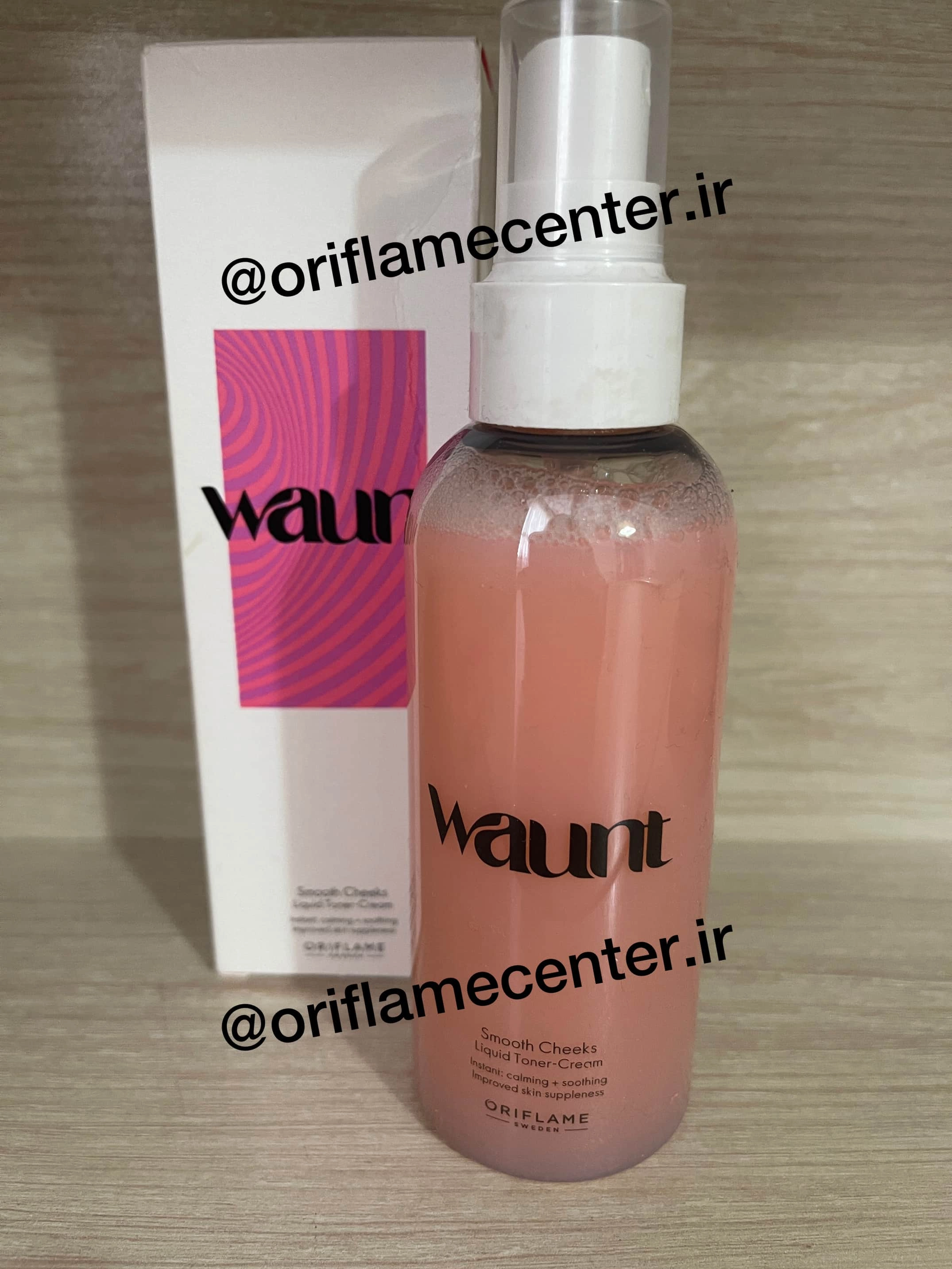 اسپری تونر آبرسان عمیق و شاداب کننده و آرامبخش صورت WAUNT اوریفلیم