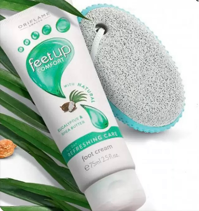 کرم پا روزانه اکالیپتوس و کره فیت آپ اوریفلیم حجم 75 میل