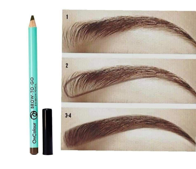 مداد ابرو OnColour 39338 رنگ قهوه ای طبیعی