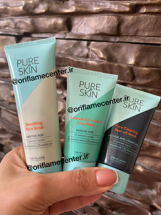 اسکراب صورت تسکین دهنده پیور اسکین 41675