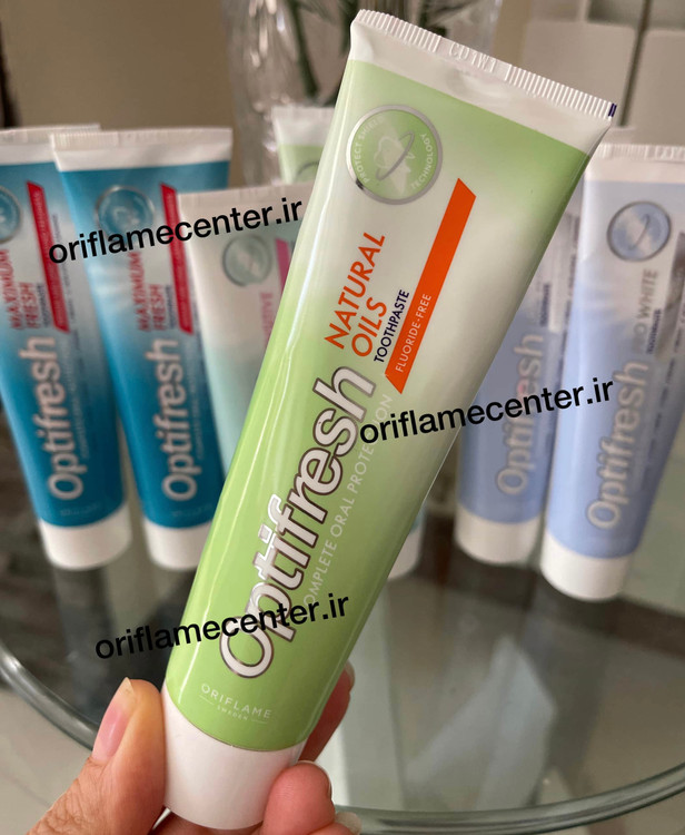 خمیردندان فاقد فلوراید اپتی فرش اوریفلیم حاوی روغن های گیاهی