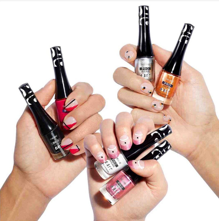 لاک طراحی و مانیکور ناخن پرو ویر دوان اوریفلم 41241 نقره ای متالیک