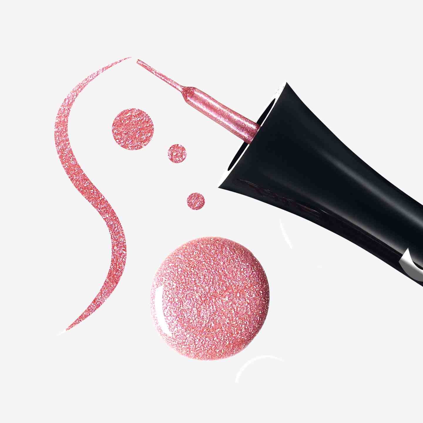 لاک طراحی و مانیکور ناخن پرو ویر دوان 41242 صورتی متالیک