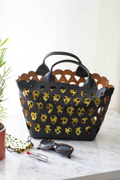 کیف طرح دار و دوتایی چرم مصنوعی 41253