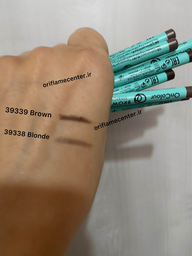 مداد ابرو OnColour 39339 رنگ قهوه ای طبیعی