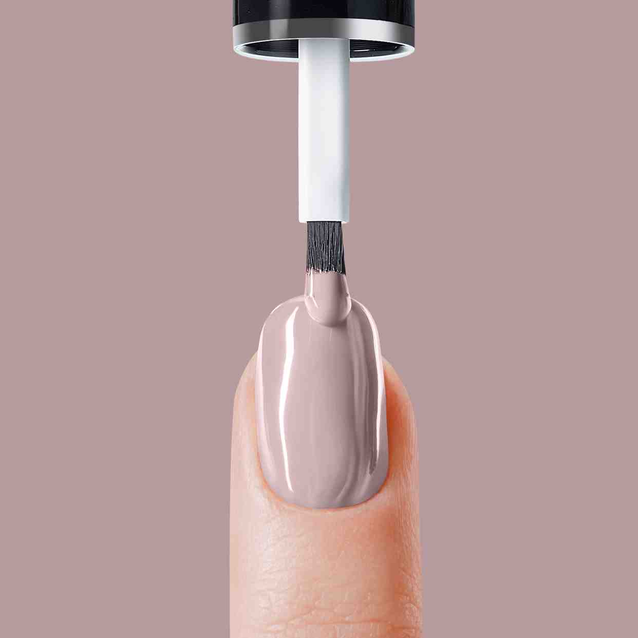 لاک ناخن آنکالر 38977 خاکستری مایل به قهوه ای