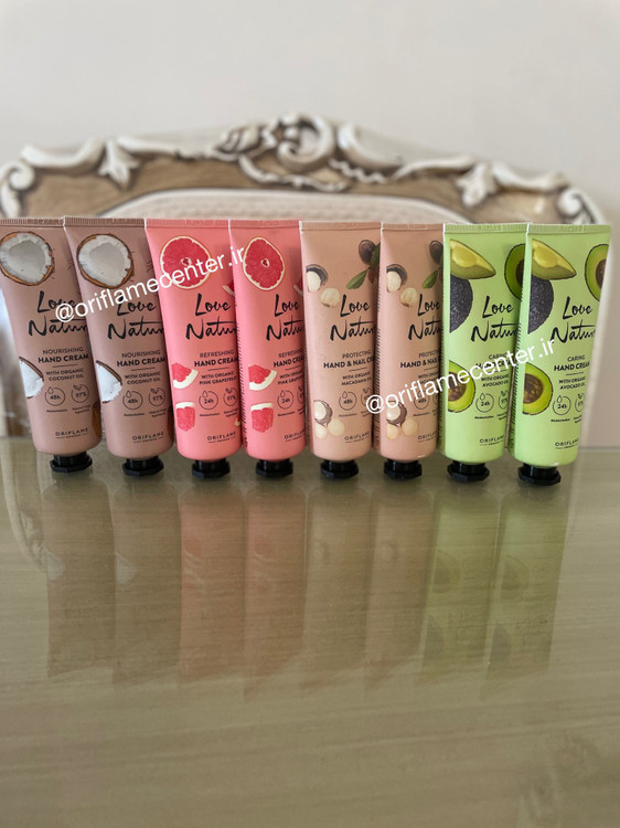 کرم دست طراوت بخش با عصاره گریپفروت لاونیچر اوریفلم 41341