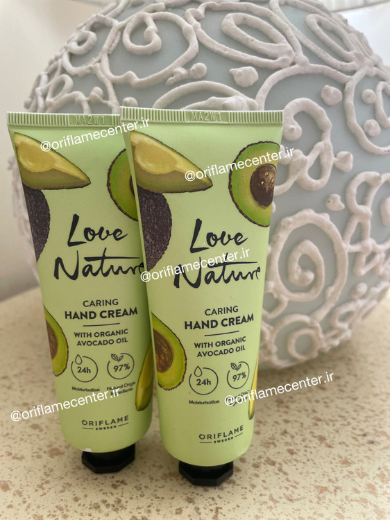 کرم دست مراقبت کننده با روغن اورگانیک آووکادو لاونیچر 44280