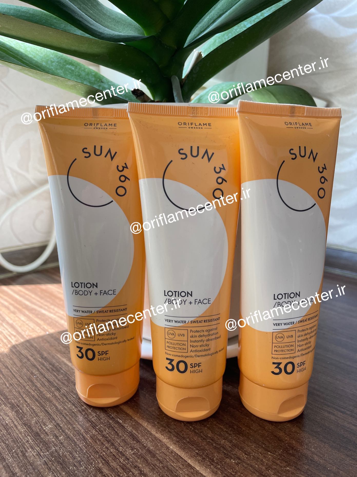 لوسیون ضد آفتاب صورت و بدن Lotion Body Plus Face SPF30 اوریفلیم 34890