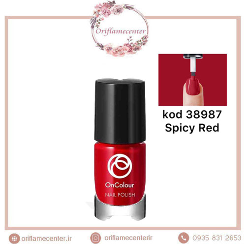 لاک ناخن آنکالر اوریفلیم38987 قرمز آتشین