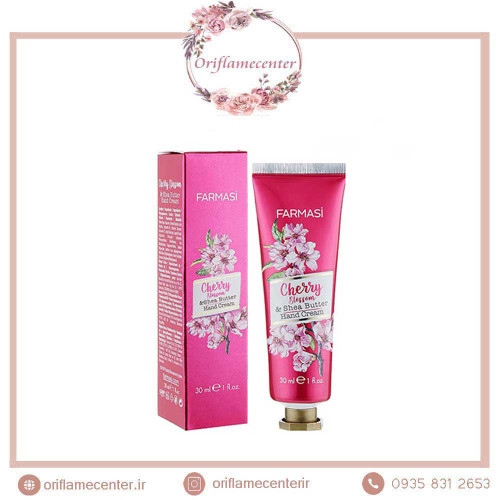 کرم دست شکوفه گیلاس و شی باتر دکتر تونا فارماسی