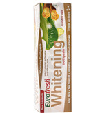 خمیردندان سفید کننده فارماسی بدون فلوراید مدل یوروفرش Eurofres