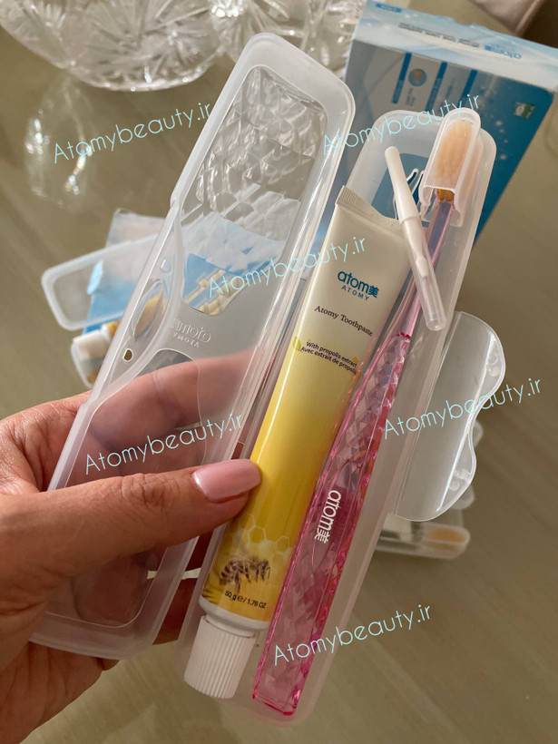 پک مسواک و خمیردندان و مسواک بین دندان اتمی