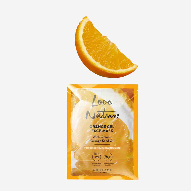 ماسک صورت ژلی درخشان کننده با عصاره پرتقال _ ۴۵۱۳۳