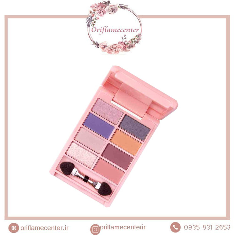 پالت سایه چشم با 8 رنگ سایه مات و نیمه براق آنکالر 4245۷