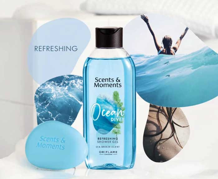 شاور ژل شاداب کننده امواج خنک دریا 39377
