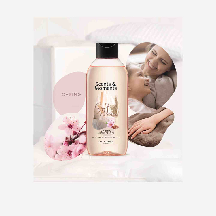 شاور ژل مراقبتی شکوفه ای بادام 3939۳