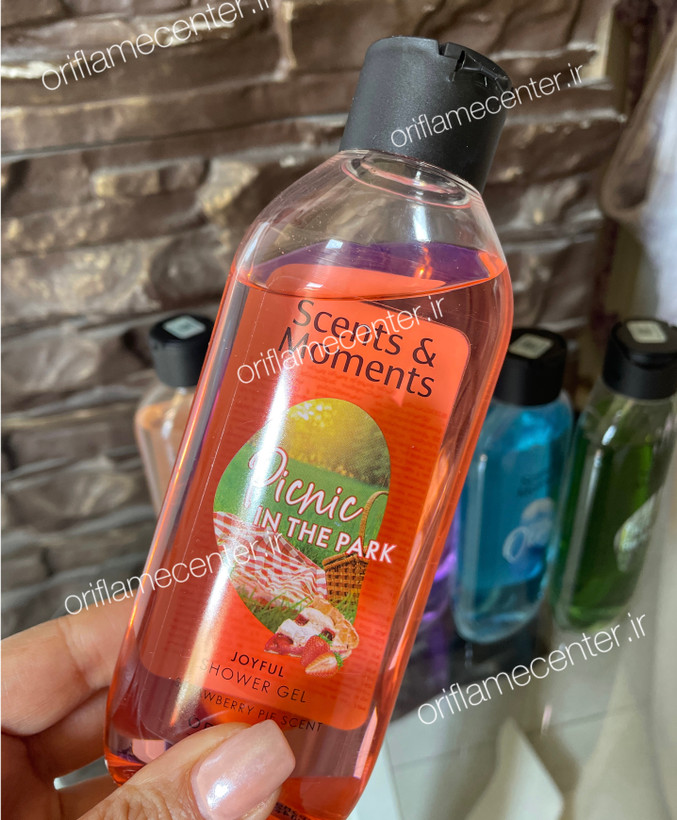 شامپو بدن ژلی مومنت با رایحه توت فرنگی 44372