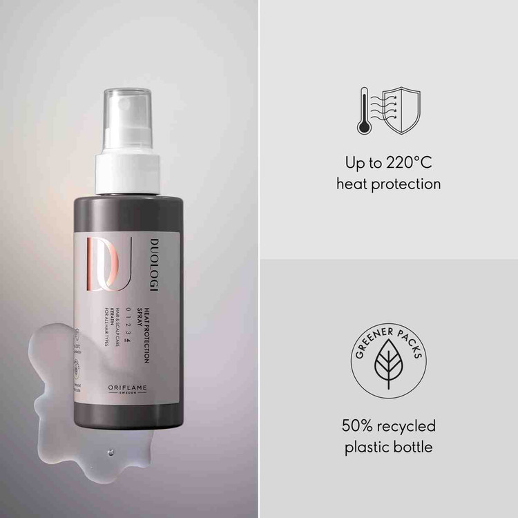 اسپری ضدحرارت مو دئولوژی اوریفلم 45438 -150میل