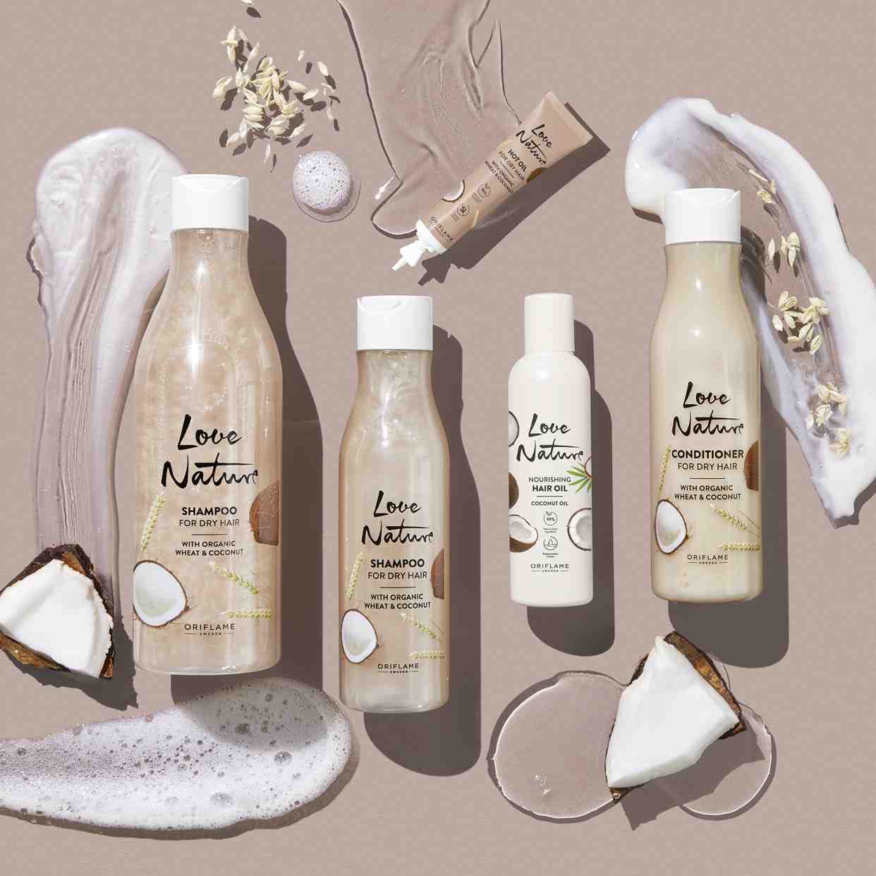 شامپو موی خشک و آسیب دیده نارگیل و گندم لاونیچر (۵۰۰میل ) 4129۸