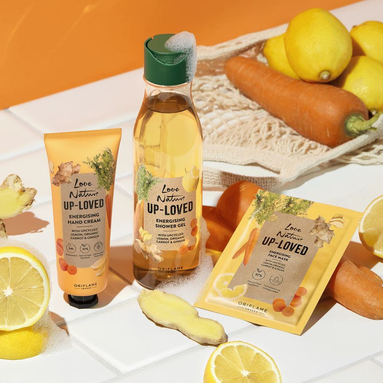 ماسک صورت انرژی زا لاونیچر با عصاره لیمو و هویج اورگانیک و عصاره زنجبیل _ 46733