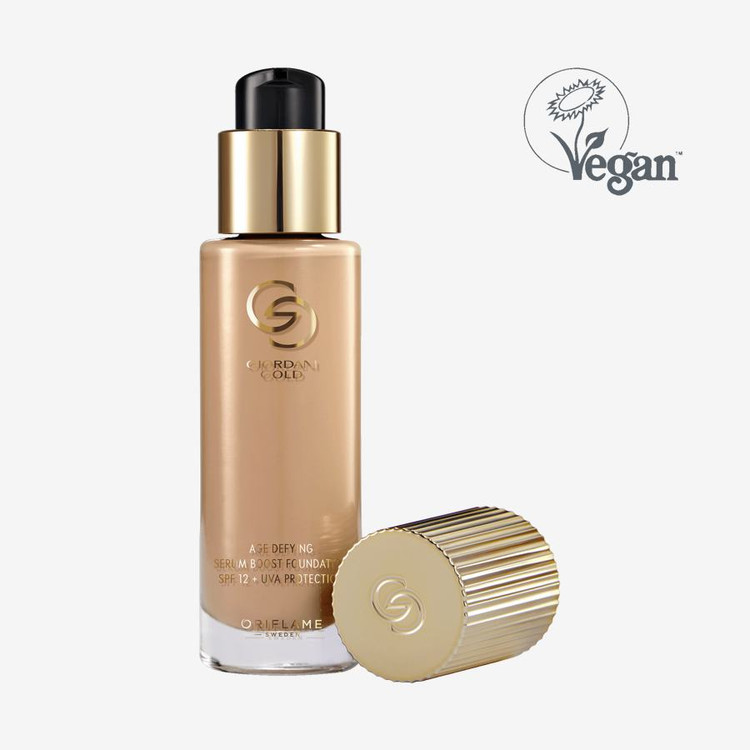 کرم پودر سرمی ضدپیری جوردانی گلد با spf12 _ 42240( روشن طبیعی)