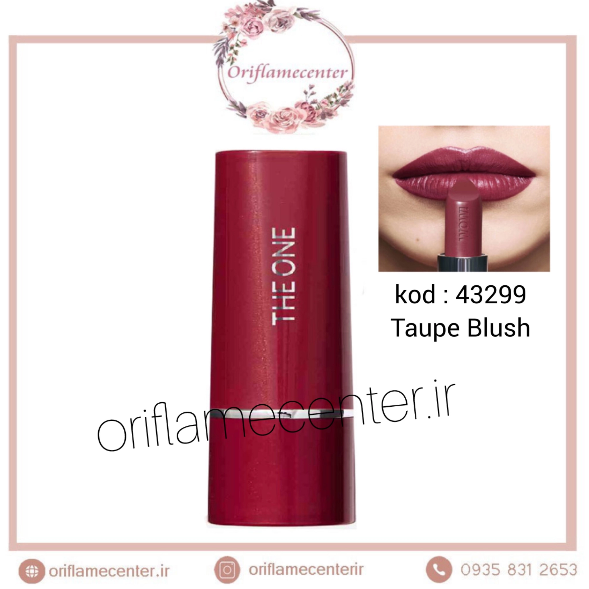 رژلب حجم دهنده کالر استایلیست 43299شرابی