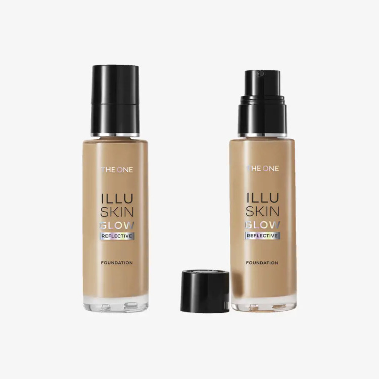 کرم پودر ایلوسکین گلو رفلکتیو دوان اوریفلم 46334 بژگرم