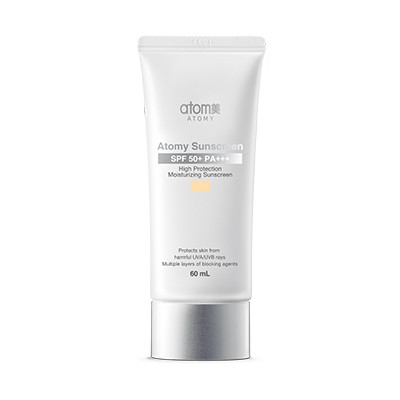 ضد آفتاب اتمی +Spf50 ( با رنگ طبیعی) درمانی - ضدلک و تیره گی پوست