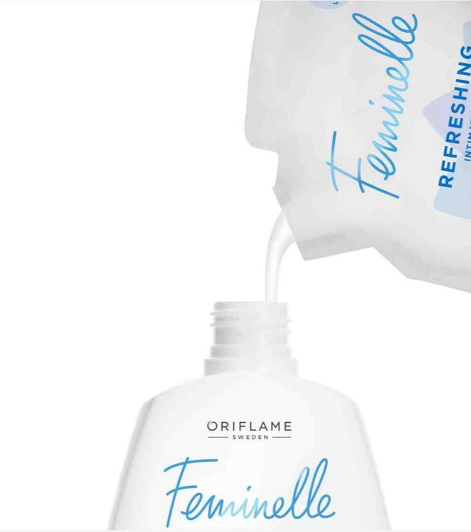 ریفیل ژل شستشوی ( پاکتی ) واژینـال شاداب کننده فمینله 43054 ( EX 02 202)