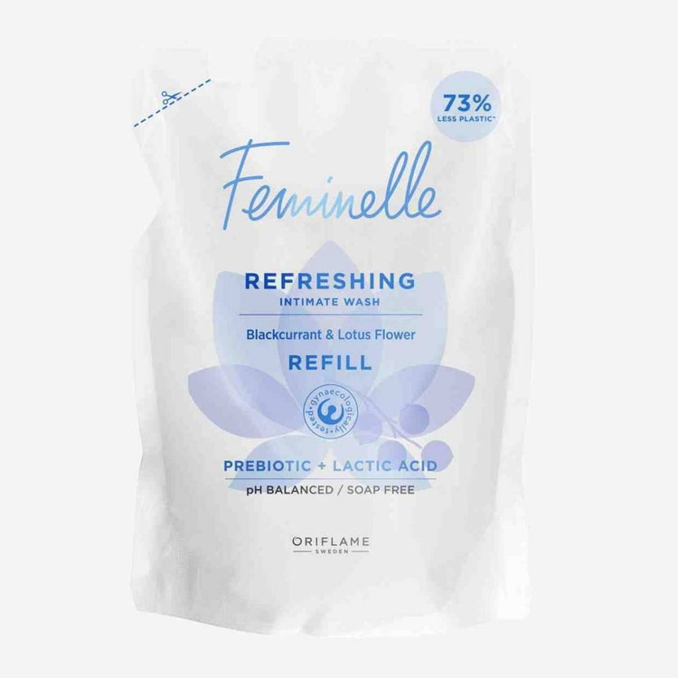 ریفیل ژل شستشوی ( پاکتی ) واژینـال شاداب کننده فمینله 43054 ( EX 02 202)