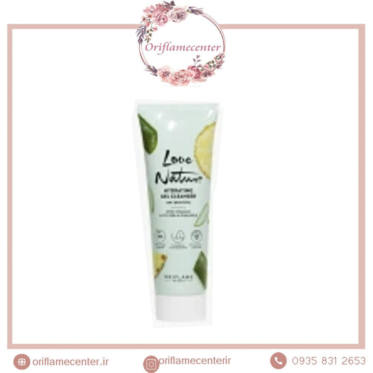 ژل شستشو صورت آلوورا و آناناس لاونیچر 46070 ۱۲۵میل