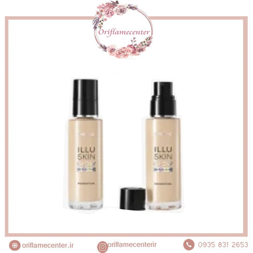 کرم پودر ایلوسکین گلو رفلکتیو دوان اوریفلم 46331 مرمرین