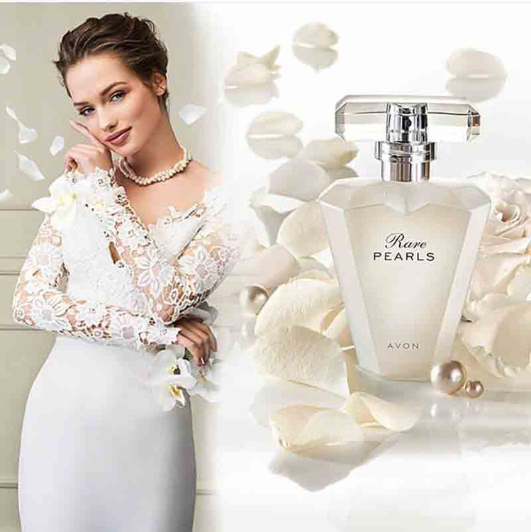ادکلن اورجینال برند Avon مدل Rare Pearls Edp 50 Ml