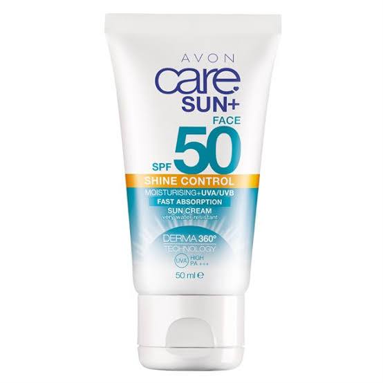 کرم ضدآفتاب اون AVON مدل SHINE CONTROL با spf50 حجم 50 میل