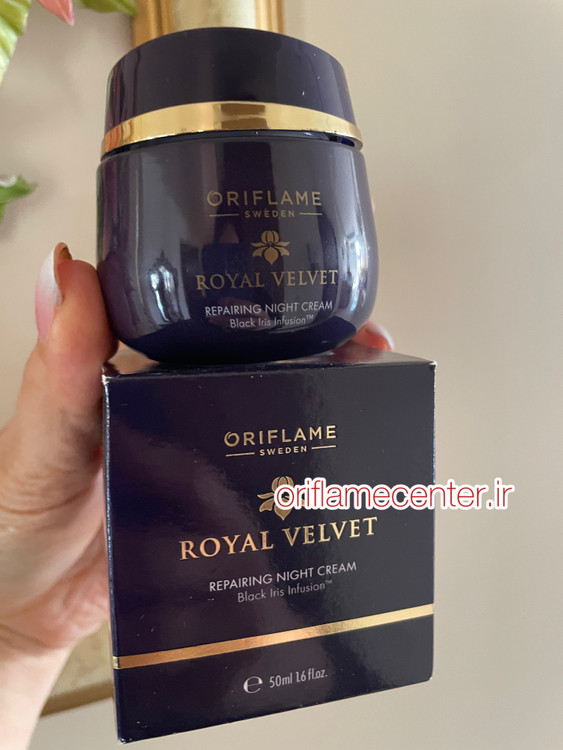 کرم شب بازسازی کننده و سفت کننده پوست رویال ولوت