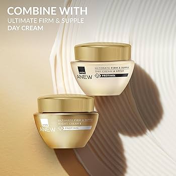 کرم روز ضد چروک و سفت کننده پوست +40 آون مدل ANEW ULTIMATE  FIRM & SUPPLE DAY CREAM SPF20.