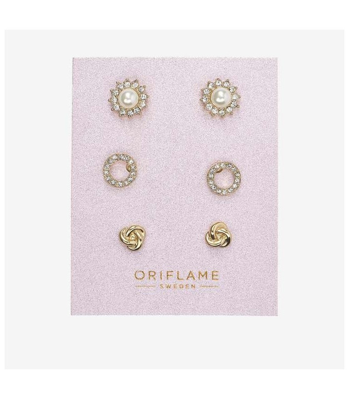 ست سه تایی گوشواره جریش اوریفلم 37946.