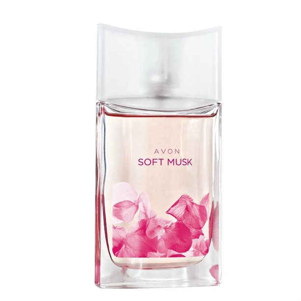 ادکلن زنانه AVON مدل SOFT MUSK حجم 50 میل.