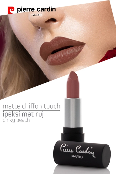 11195 _ Pierre Cardin Matte Chiffon Touch Lipstick - Pinky Peach -183