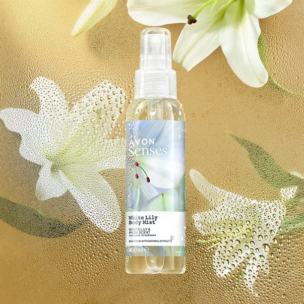 بادی میست با رایحه ی زنبق سفید و مشک آون _ ۱۰۰ میل