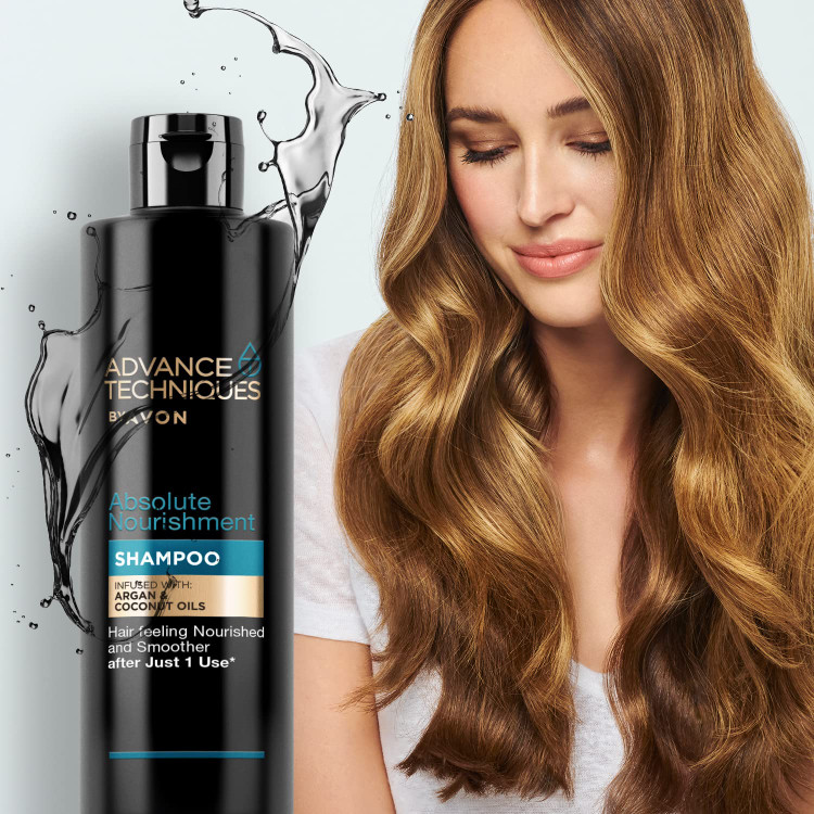 شامپو تغذیه کننده مو حاوی آرگان آون Advance Techniques ۴۰۰میل
